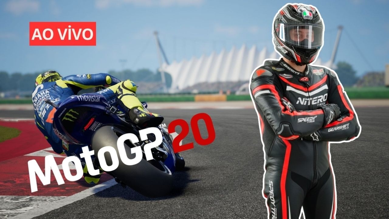AO VIVO: ACELERANDO FORTE NO MotoGP 20 - Parte 2!
