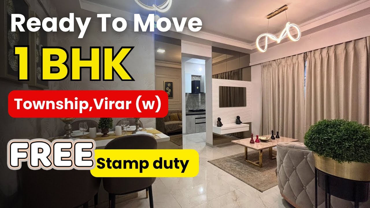 “Looking for a Flat in Virar? See Ready To Move Near Station, Gokul township, Virar west.