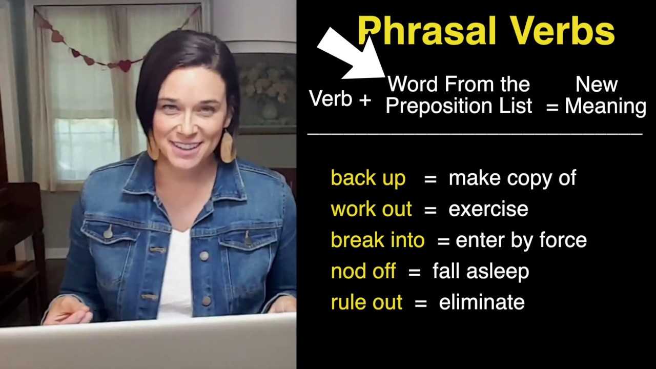 What are phrasal verbs?