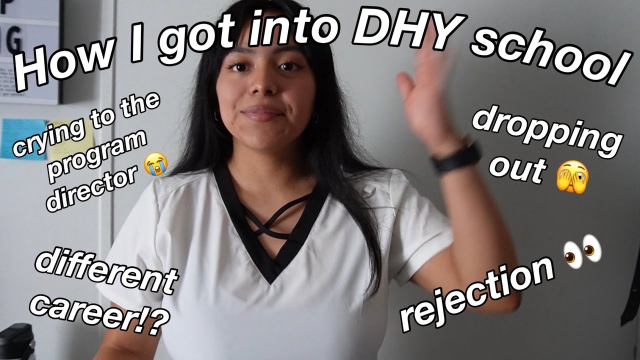 I didn't get into dental hygiene school... my journey