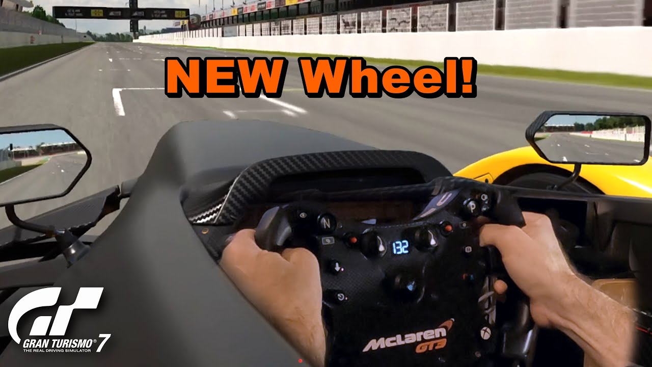 GT7 PS5 Pro PSVR2 | New Fanatec Mclaren GT3 Wheel | Catalunya Red Bull  X2014 Junior Time Trial