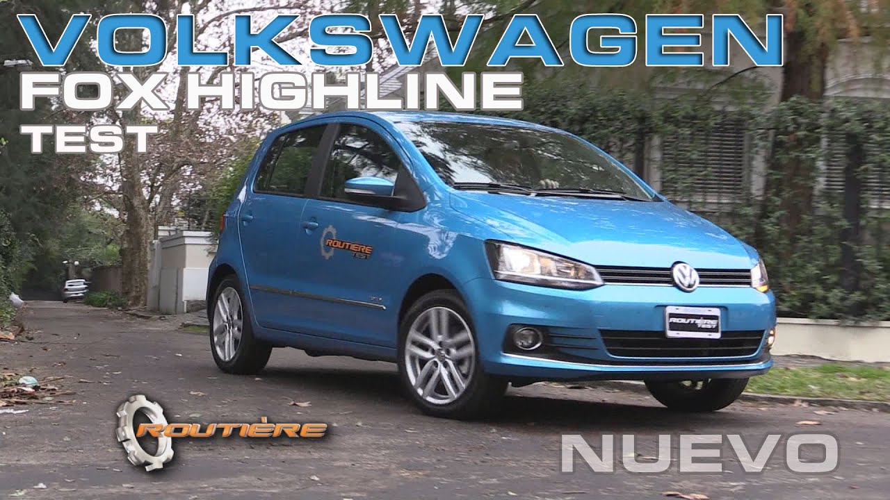 Volkswagen Fox Highline 1.6 - 16 V - 110hp Test Routiere - Pgm 345