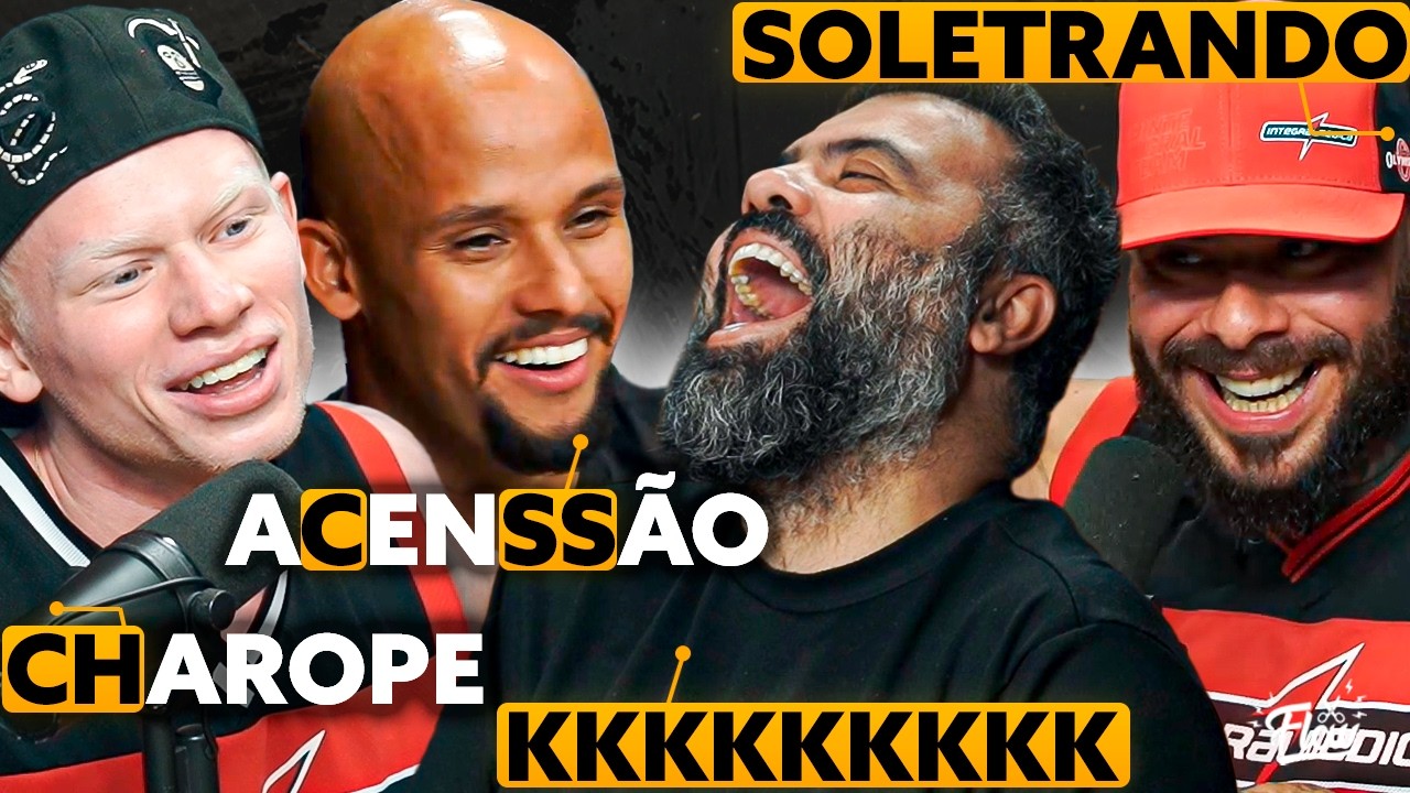 FLOW APRESENTA: O CONCURSO do homem MAIS IMBECIL do MUNDO [com Leo Stronda, Albbino, Jhaba e Calebe]