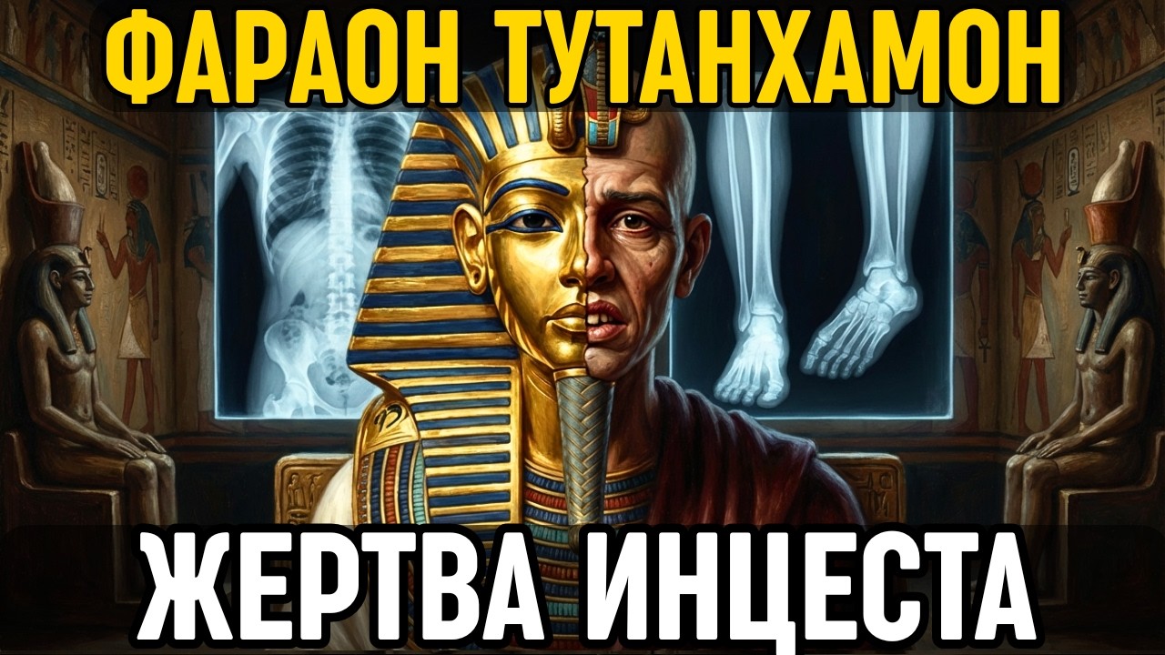 ТУТАНХАМОН: Как он БЫЛ великим фараоном, но родился ИНВАЛИДОМ от инцеста и гнил заживо!