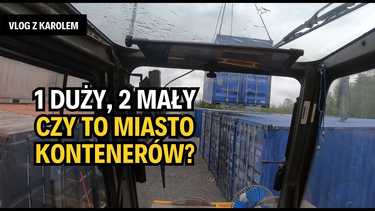 Rozładunek kontenerów. 2 rodzaje, dźwig 50 ton i doświadczony operator! | EHC Karol Zagajewski sp.k