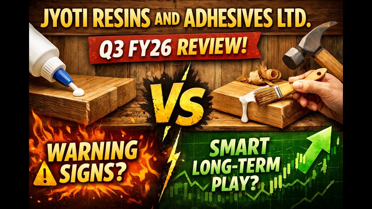 Jyoti Resins Q3 FY26 Review: Margins Falling… But Management Is Playing a Bigger Game! #JyotiResins