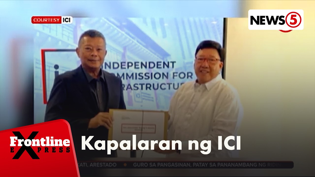 Independent Commission for Infrastructure, posibleng buwagin na sa March 31 | Frontline Express