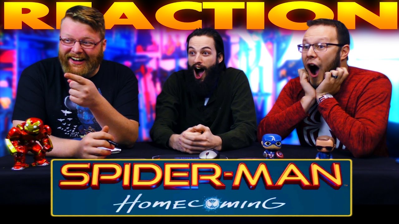Spider-Man: Homecoming Official Trailer REACTION!!