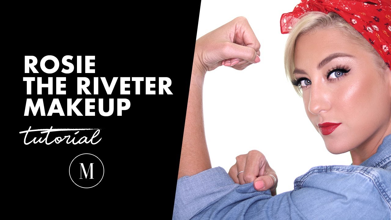 Rosie the Riveter Makeup Tutorial