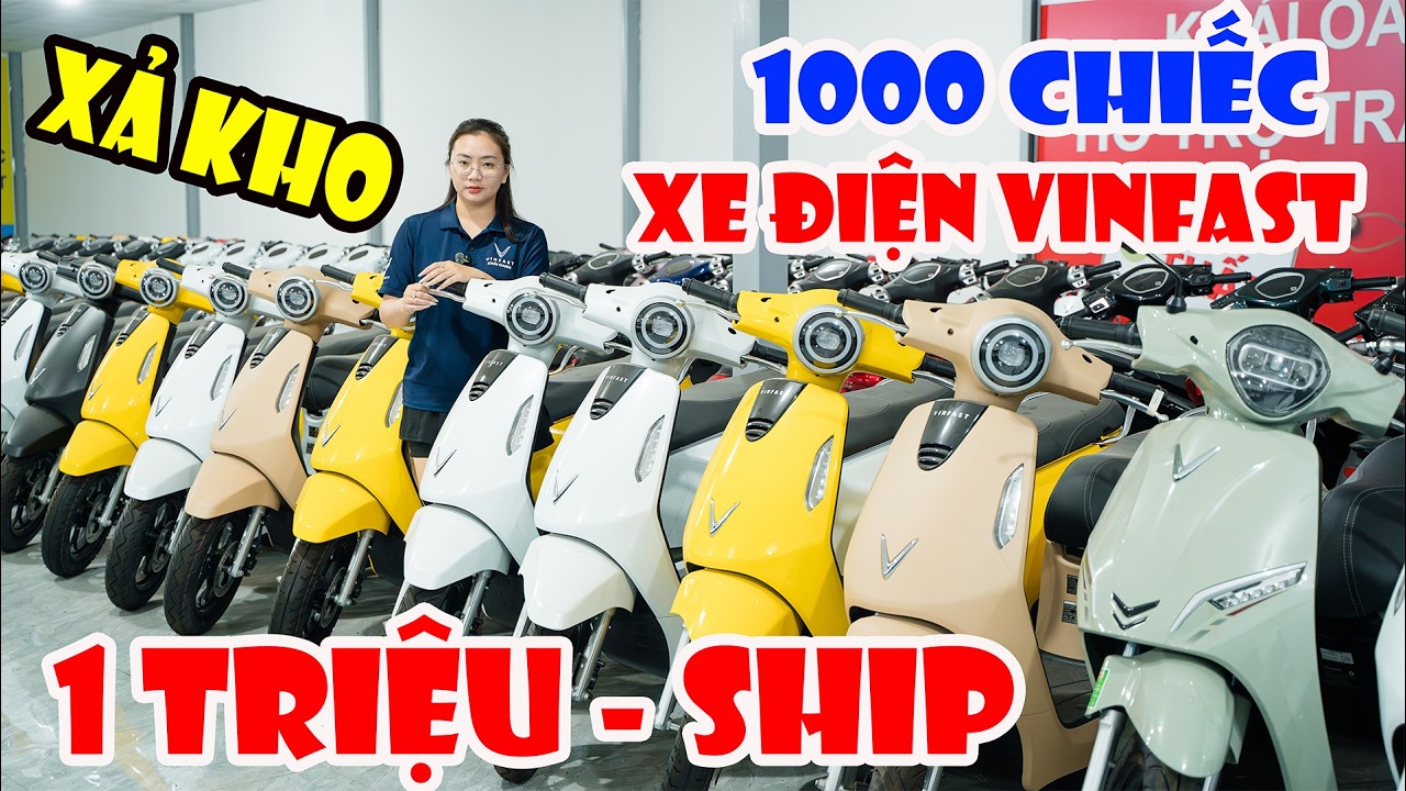 XẢ KHO XE MÁY ĐIỆN VIN FAST Feliz 2025 KLARA NEO Evo Grand Vero X EVO Lite Neo MOTIO 1 TRIỆU XMGR