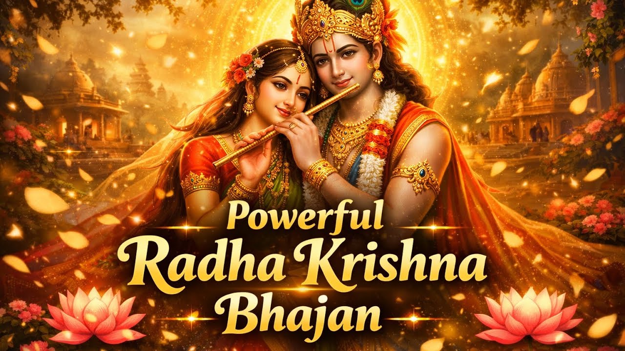 Powerful Radha Krishna Bhajan | राधे राधे कृष्णा | Divine Bhakti Song |