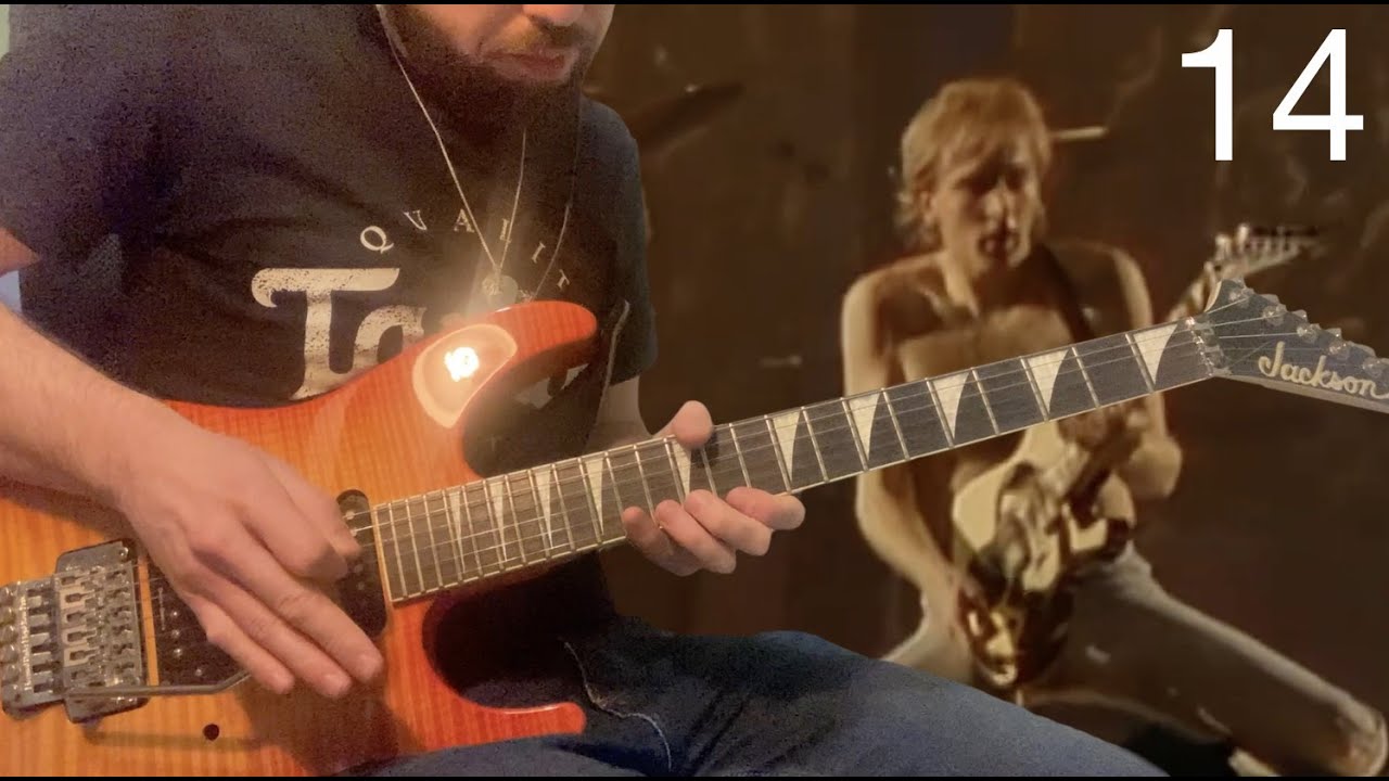 Def Leppard - Rock of Ages - Live 'In The Round' (Phil Collen - Guitar Cover)