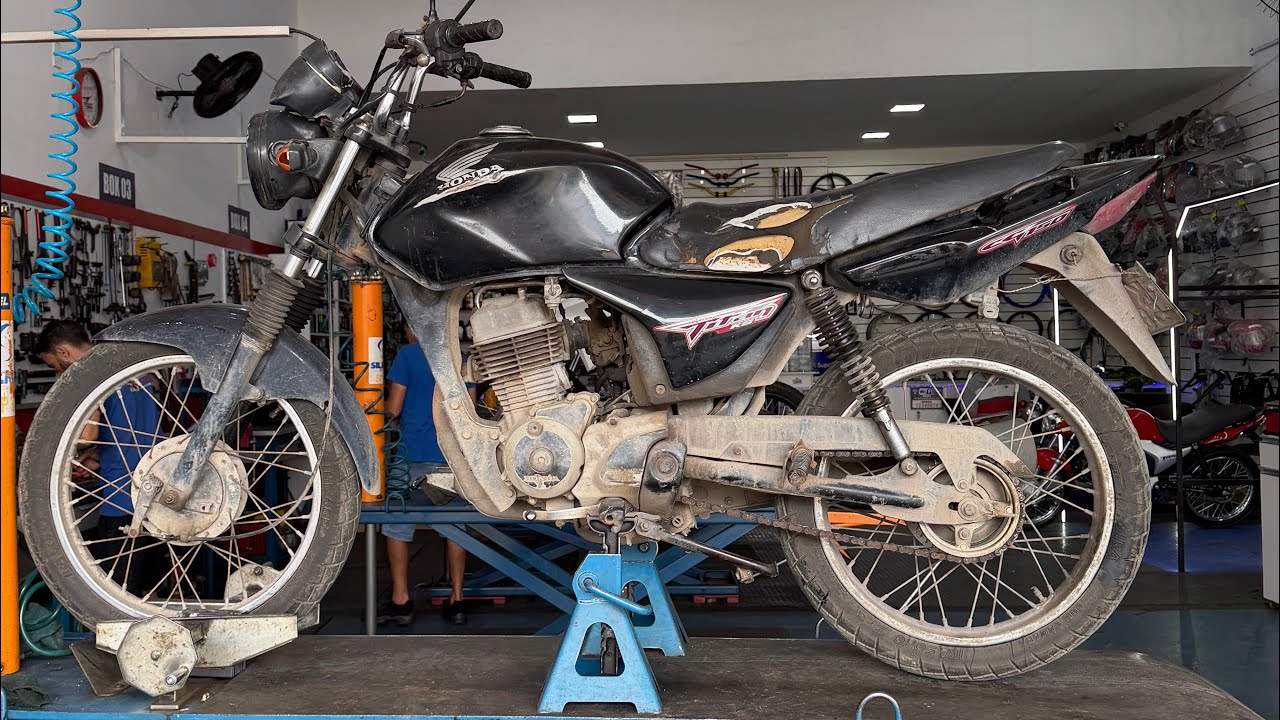 Restauração completa titan 150 
