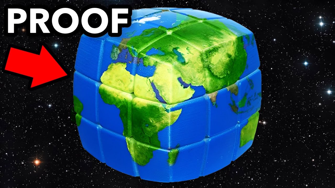 I MADE AN EARTH RUBIK'S CUBE