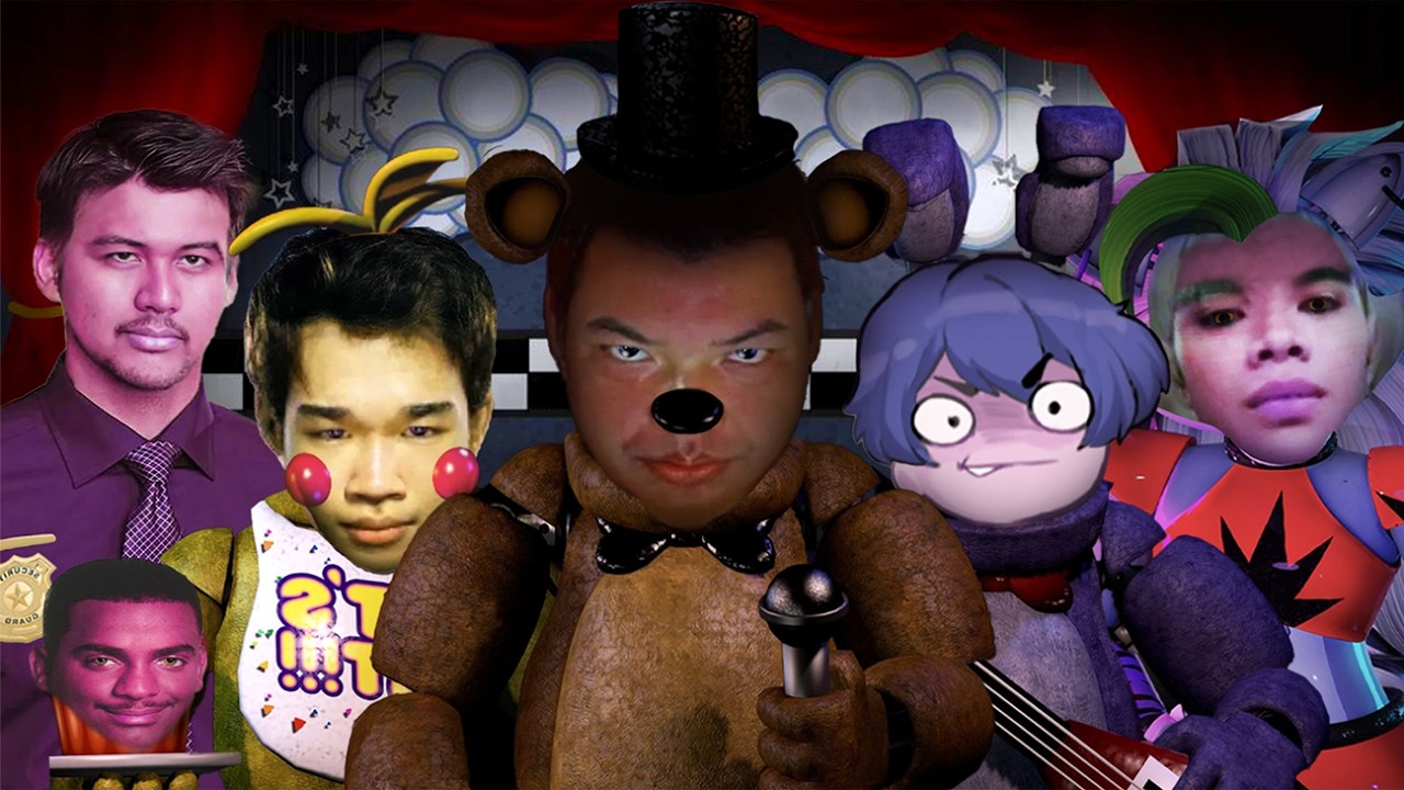 จัดดับตัวละคร FNAF ฉบับ
