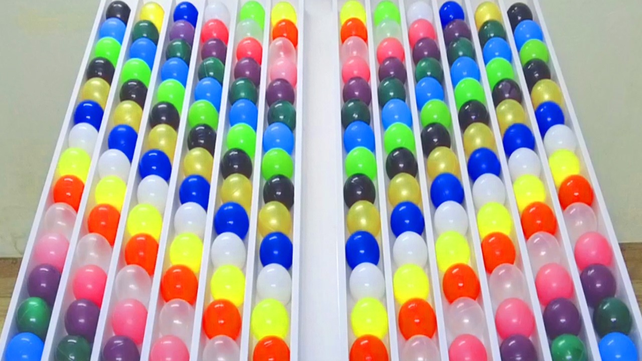 🔴🔴The ball sorting game by color helps train cognitive function and speed. Level 1🔵🔵