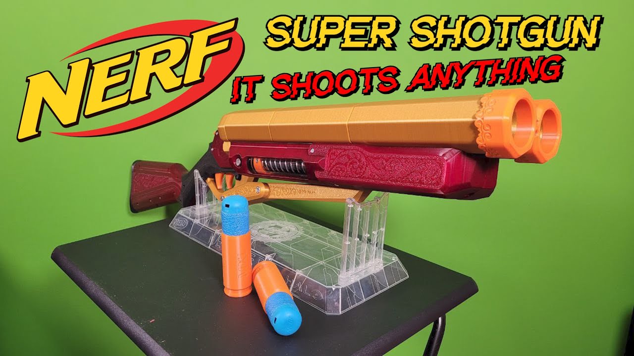 The Nerf Doom Super Shotgun