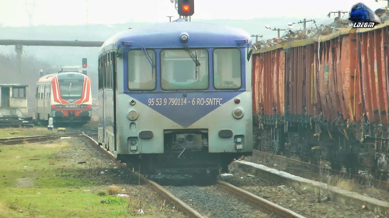Activitate Feroviara/Rail Activity in Gara Baia Mare Station [M400] - 06 February 2018
