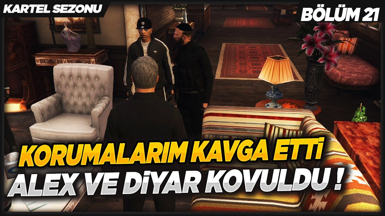 KORUMALARIM KAVGA ETTİ ! ALEX DİYAR KOVULDU (GTA 5 ROLEPLAY)