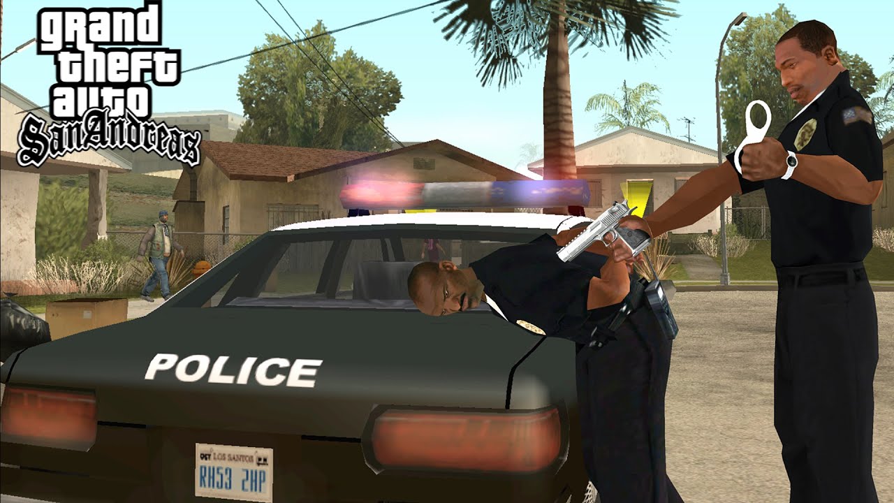 What Happens if CJ Joins C.R.A.S.H at The Beginning of GTA SAN ANDREAS?