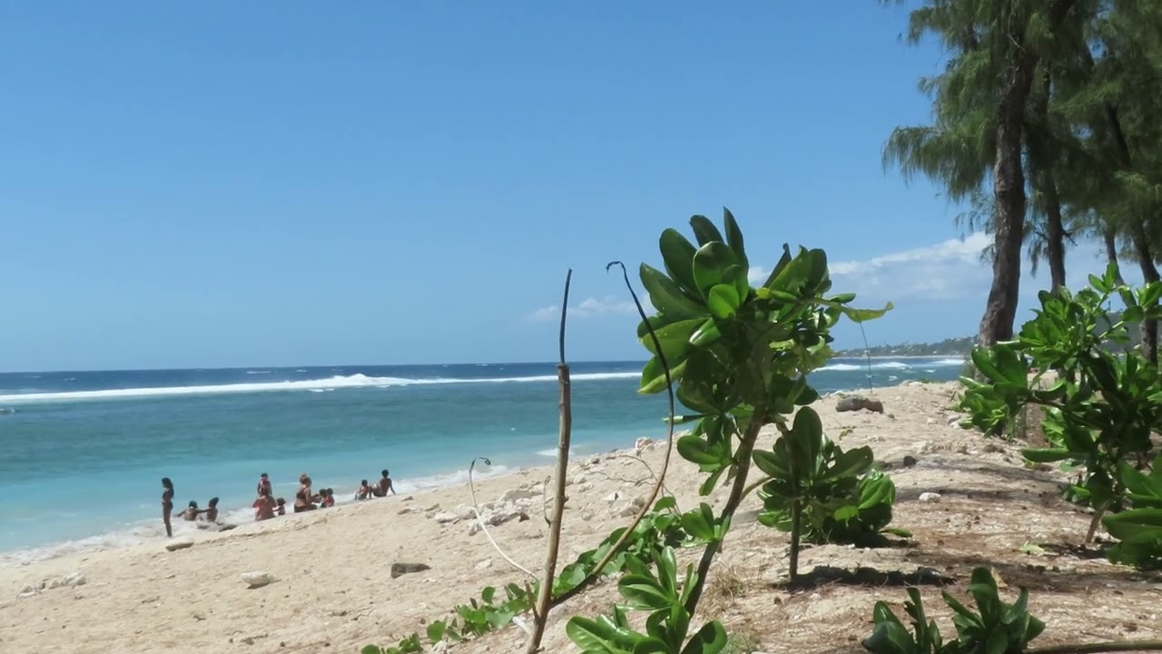 Île de la Réunion ,plage de l'Ermitage les bains