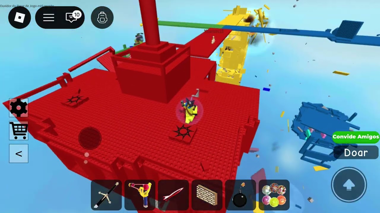 Jogando O meu jogo favorito￼