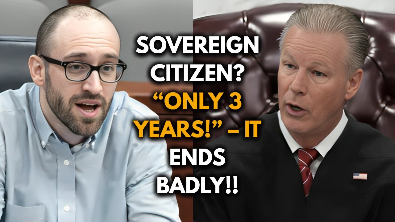 «Суверенный гражданин» отказался от услуг адвоката: «Всего 3 года!» — резко заявил судья. «Для ва...