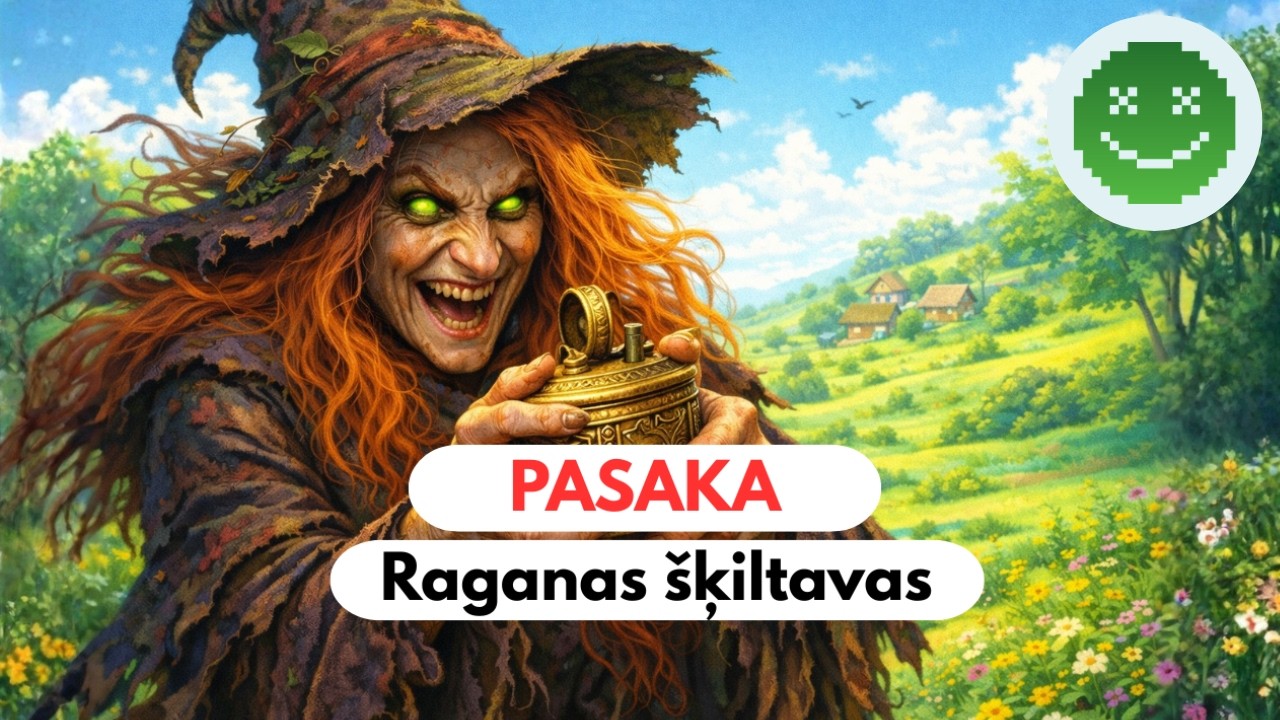 Raganas šķiltavas | Latviešu tautas pasaka bērniem | Pasaka miegam