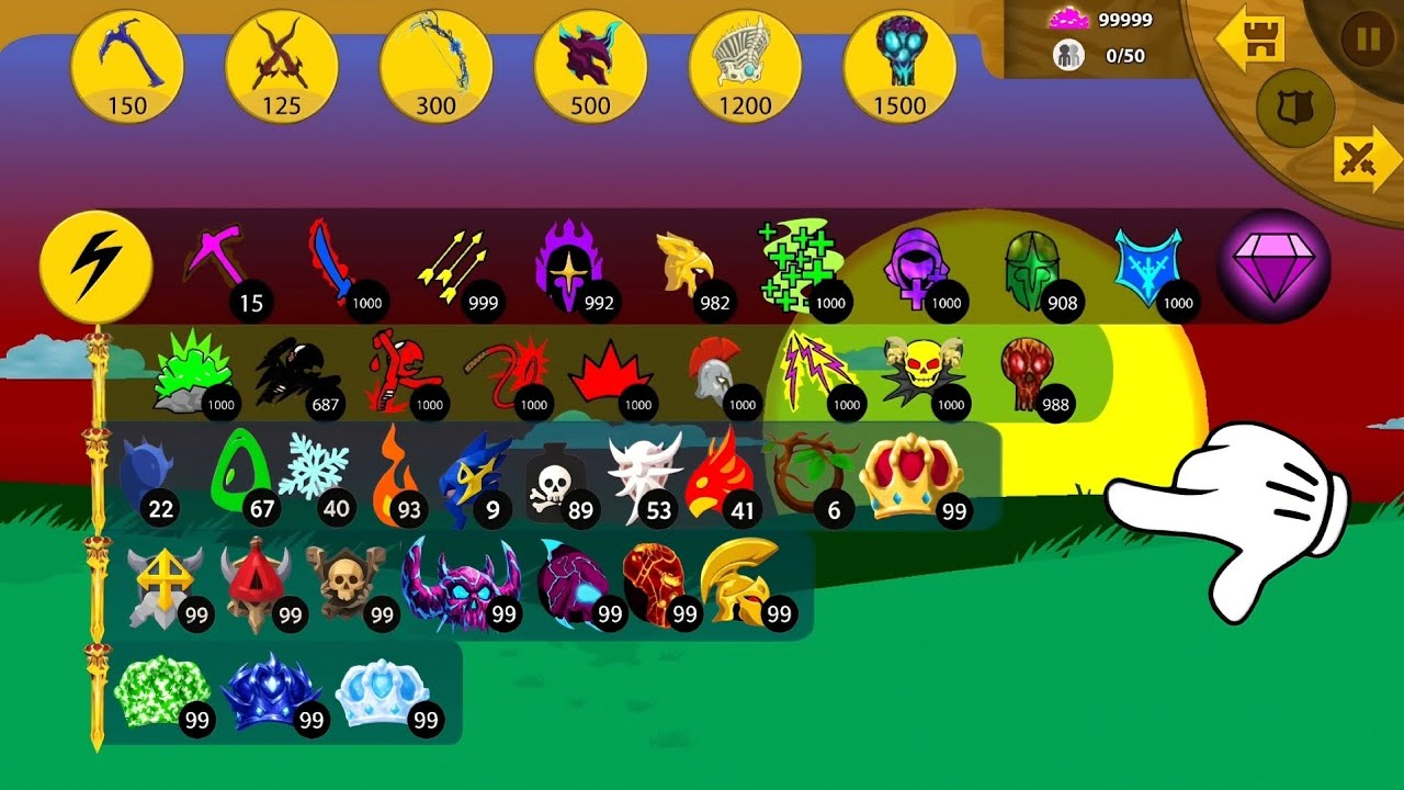 Insane Unlock All Super Bosses & Newest Summon Icons In Classic Campaign Update | Stick War Legacy