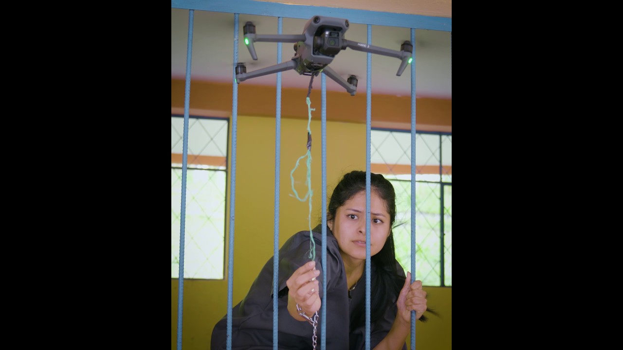 Esta mujer tuvo el plan perfecto, usó un DRONE para escapar de prisión