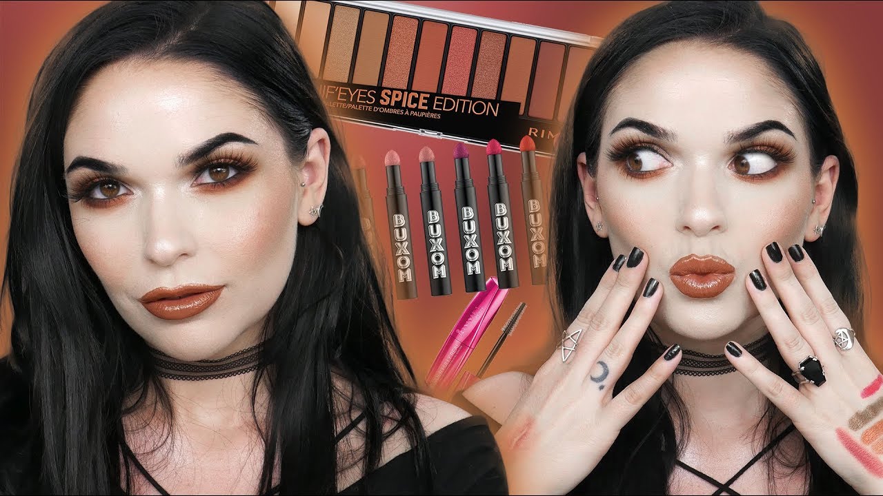 Gingerbread Spice Makeup Lewk 🍂($8 eyeshadow palette)