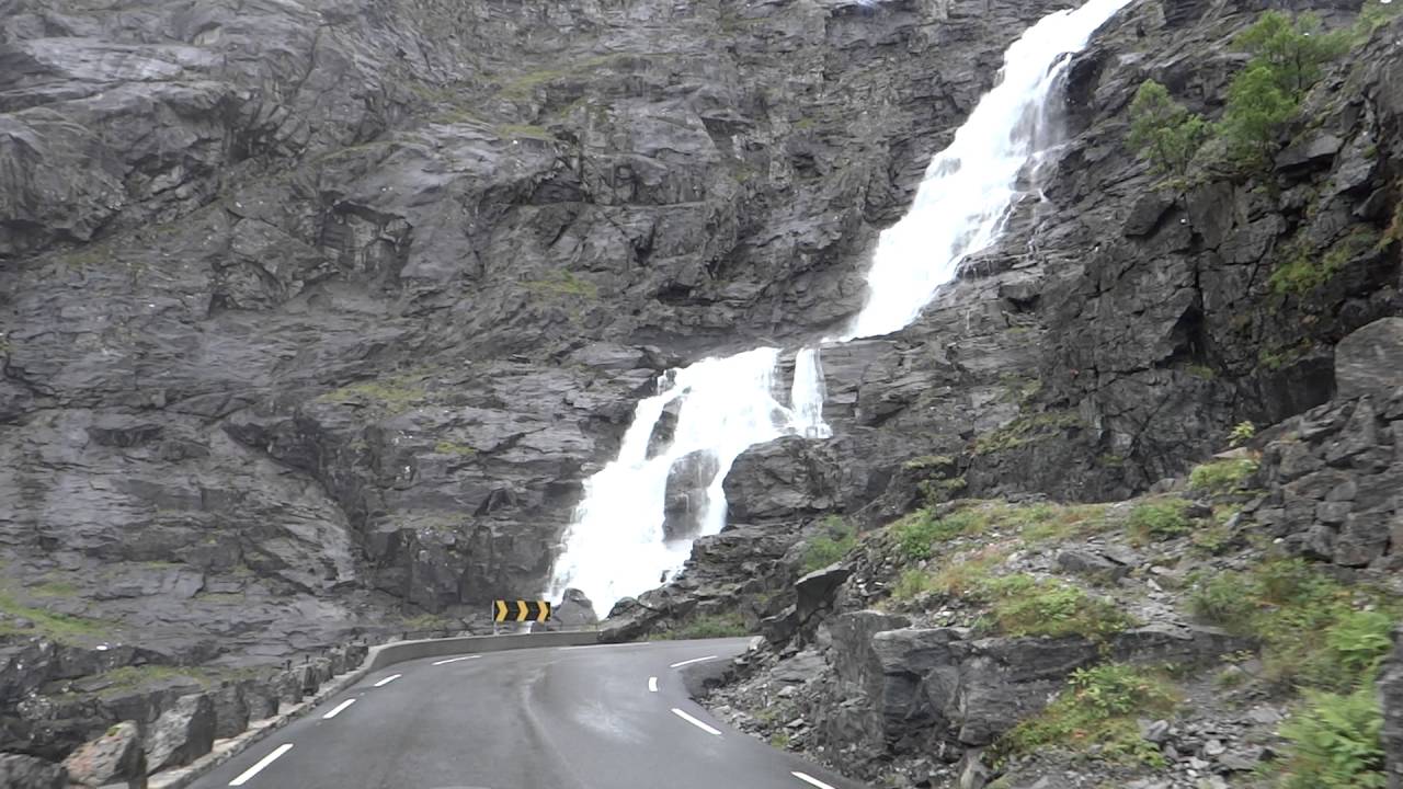 OurTour Driving a 3.5 Tonne Motorhome Up the Trollstigen Mountain Road in Norway