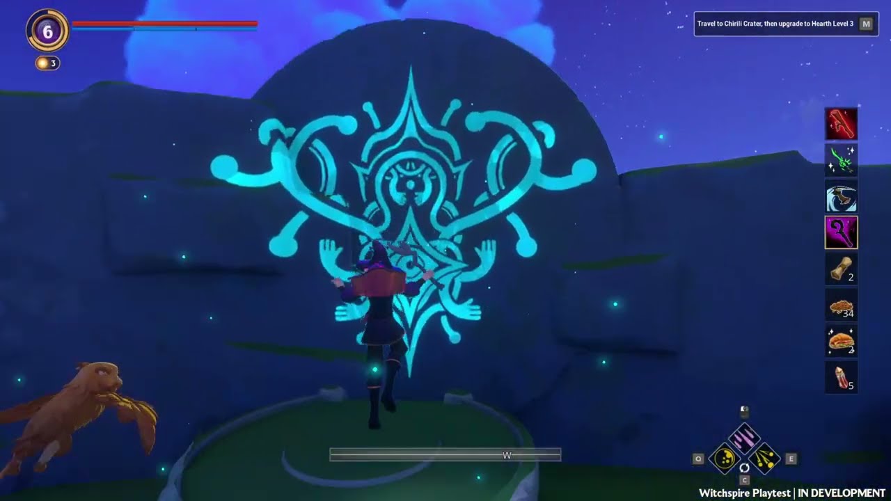 WitchSpire Playtest No-Commentary Gameplay – Beating the current boss twice (once by accident).