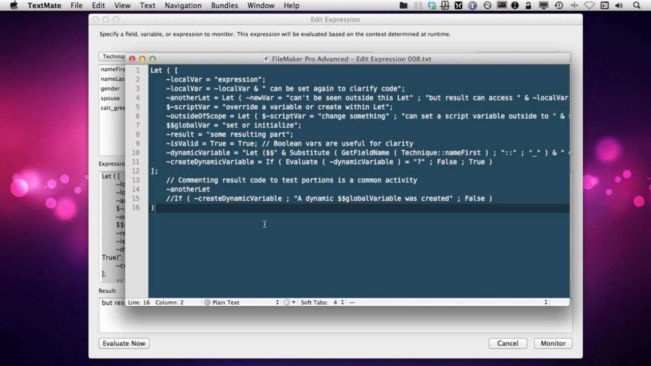 FileMaker Tutorial - Learning the Let Function