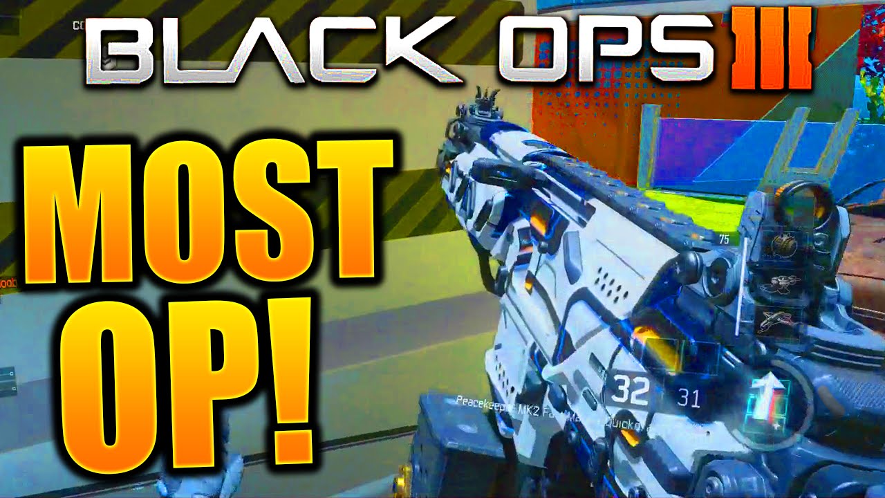 *NEW* HOW TO MAKE PEACEKEEPER MK2 OVERPOWERED! BLACK OPS 3 BEST CLASS SETUP! BO3 PEACEKEEPER CLASS!