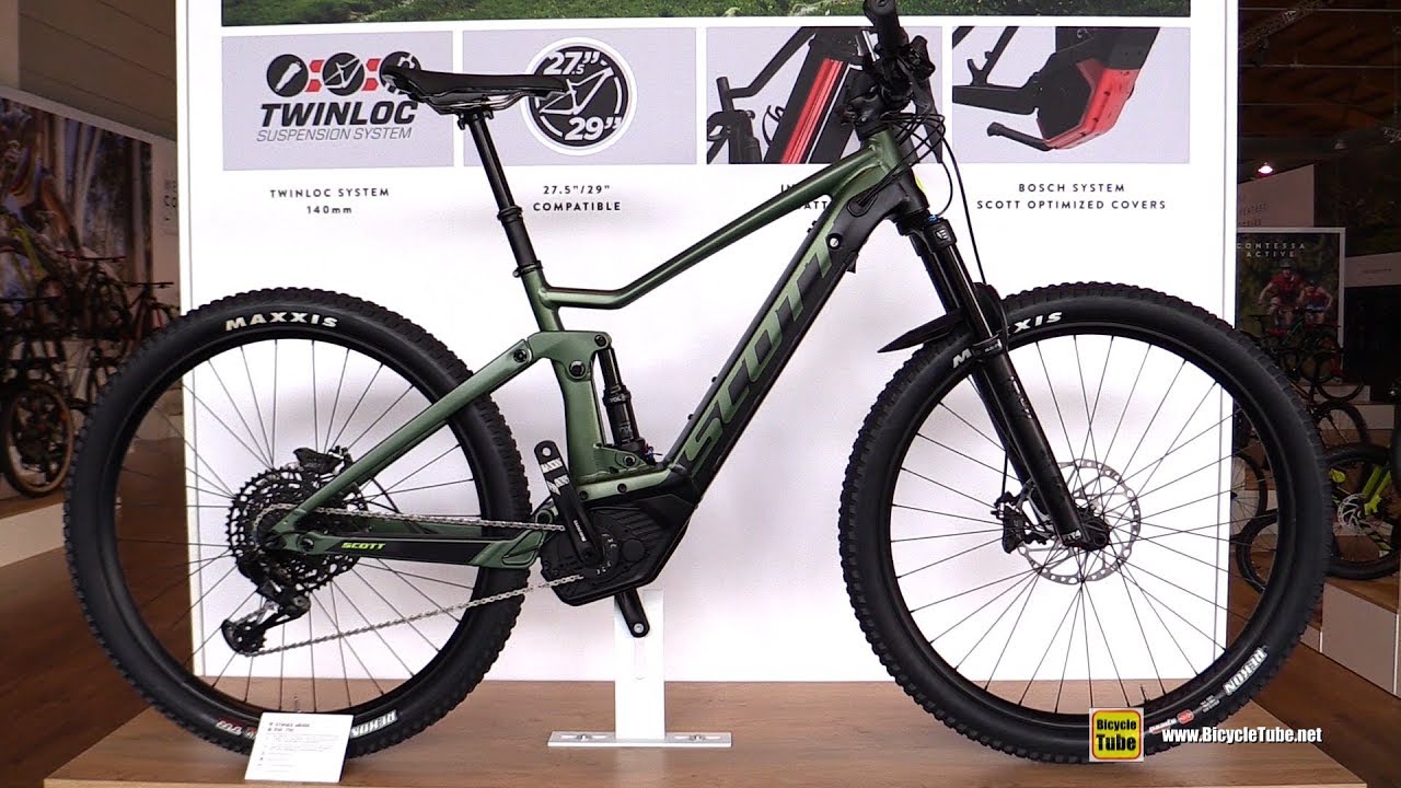 2019 Scott Strike eRide 710 Electric Mountain Bike - Walkaround - 2018 Eurobike