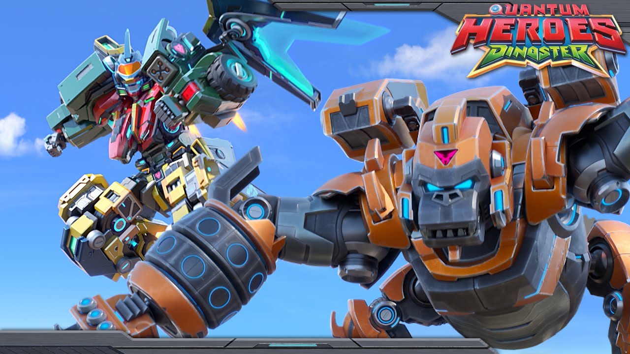 Dinoster | S2 | Grappling with The Giant Gorilla | Quantum Heroes | Ep.19