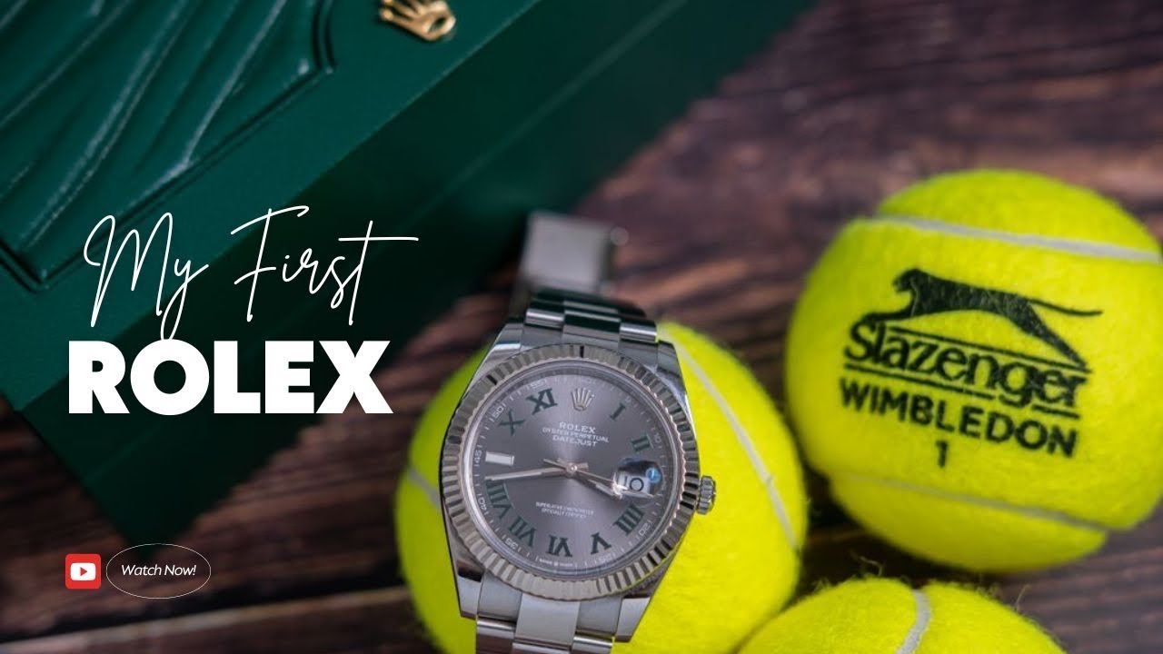 My First Rolex: Wimbledon Dial Datejust 41 126334 |Growing Up in Wimbledon