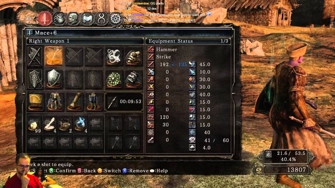 Dark Souls 2 - No Death/No Bonfire Challenge