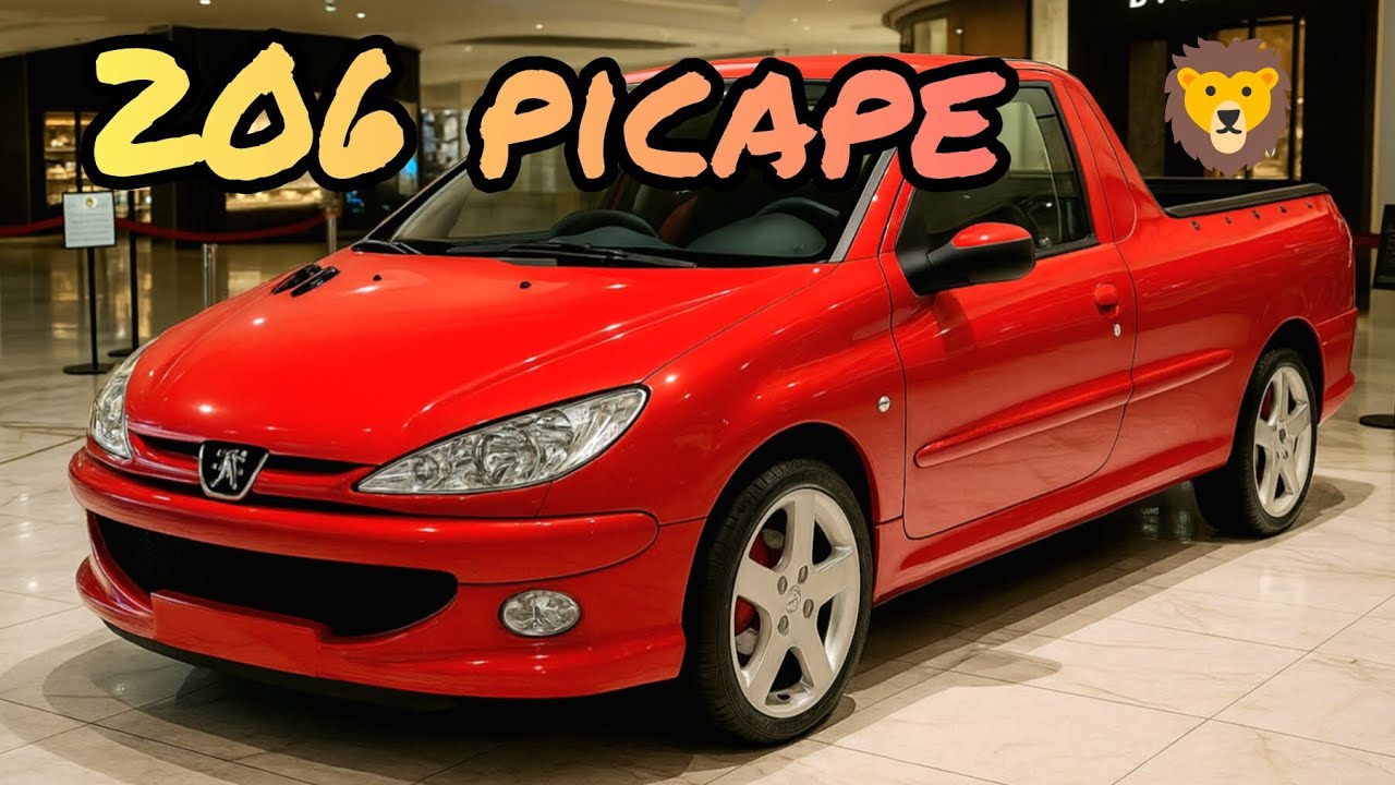 ATUALIZAÇÕES DO PROJETO TAMMAR: 1ª PEUGEOT 206 PICAPE DO MUNDO!!