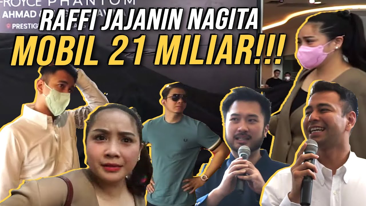 NAGITA NANGIS?!RAFFI KASIH MOBIL TERMAHAL LIMITED EDITION UNTUK NAGITA, SEMUA SAHABAT MENJADI SAKSI!