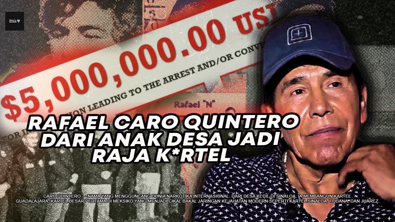 Rafael Caro Quintero Dari Petani Miskin Jadi Pendiri K*rtel Pertama di Meksiko