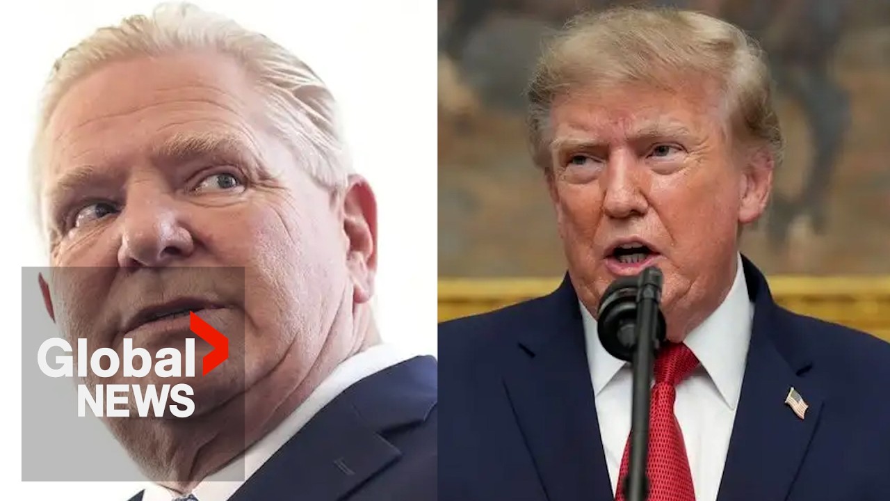 Doug Ford responds after US-Canada trade talks fall apart, Trump imposes sweeping new tariffs | LIVE