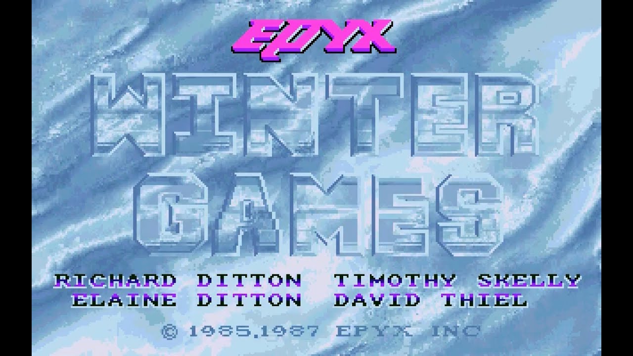 Amiga 500 Longplay [334] Winter Games