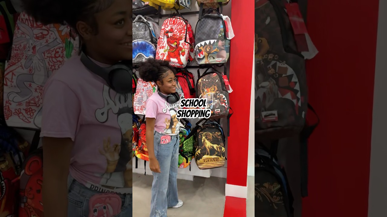 Last bit of school shopping. Who&rsquo;s ready for the full vlog? 🤭