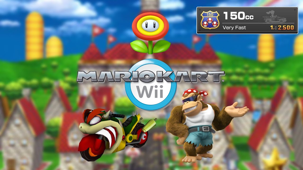 Mario Kart Wii - Blumen Cup 150ccm (Wii Gameplay)