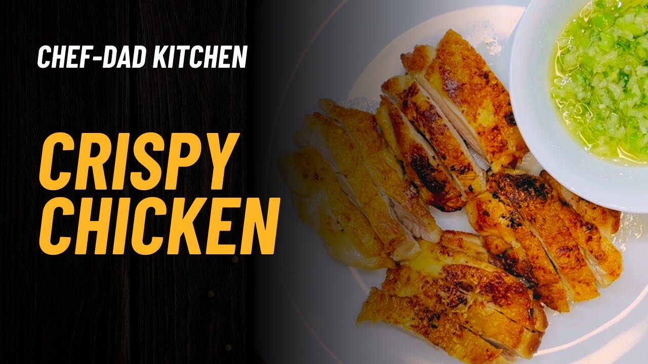 How I Make Crispy Chicken with No Oil (Healthy & Easy)