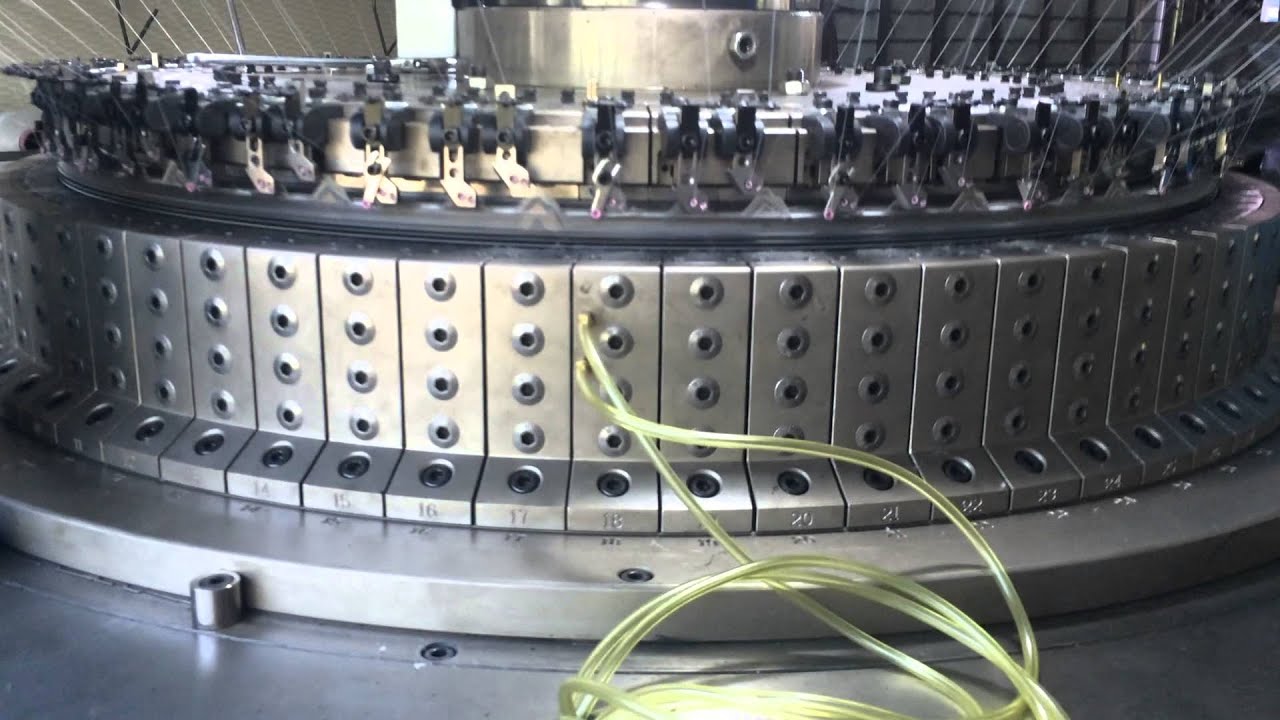 Double Jersey Open Width Circular Knitting Machine Testing Video