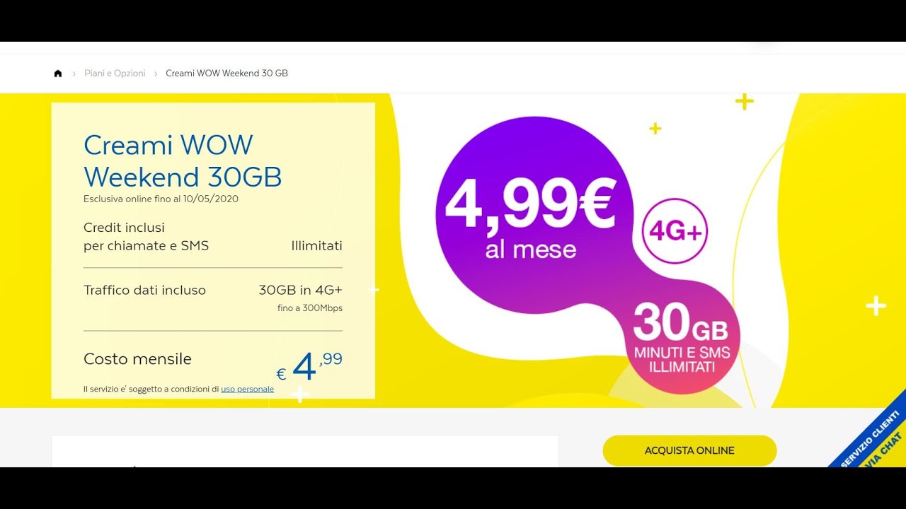 POSTEMOBILE OFFERTA MOLTO INTERESSANTE A &euro;4.99 PER POCHI GIORNI