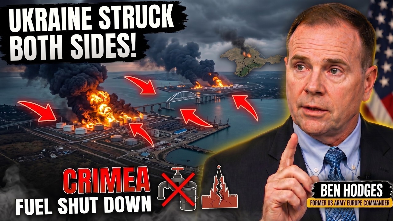 Ukraine HIT Kerch From Both Shores &mdash; Crimea Fuel System SHUT DOWN | Ben Hodges